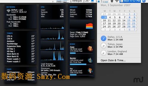 iStat Menu for Mac