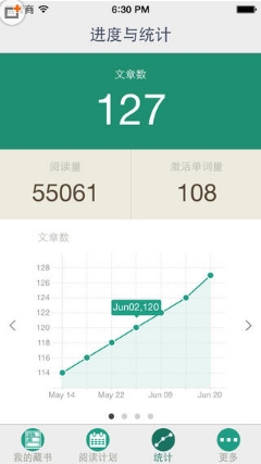 扇贝读书ios版for iPhone/ipad (英语阅读软件) v1.2.7 官方版