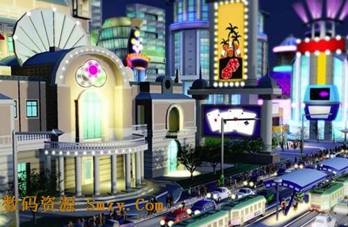 模拟城市5未来之城赌场超强吸引力MOD