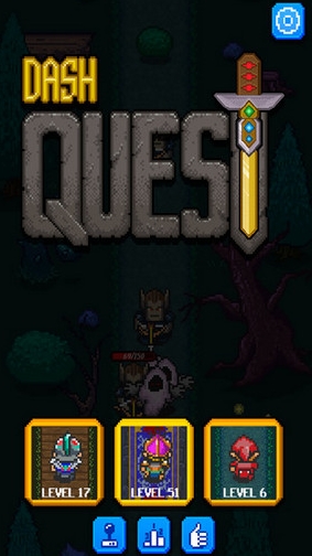 Dash Quest蘋果版for iOS (動作遊戲手機版) v1.1.0 最新版