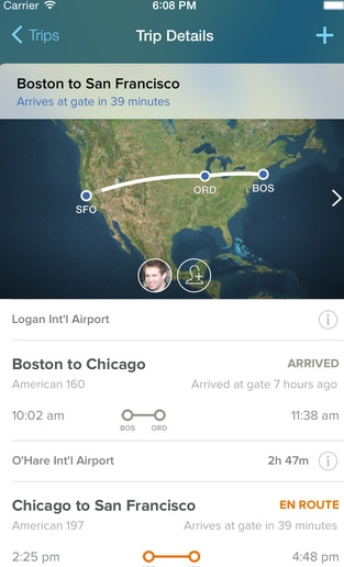 航班追踪苹果版(手机航班查询软件) v5.5.1 最新iOS版