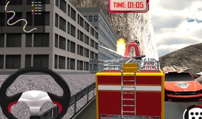 消防车爬山3d苹果版(手机赛车游戏) v1.2 iPhone版