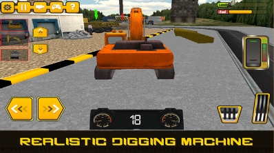 沙挖掘机施工3D苹果版(手机模拟经营游戏) v1.2 iOS版