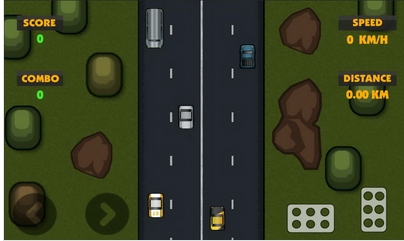 交通赛车2D手机版(Traffic Racer 2D) v1.0 最新免费版