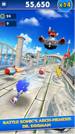 索尼克衝刺蘋果版(Sonic Dash) v3.5.0 手機免費版