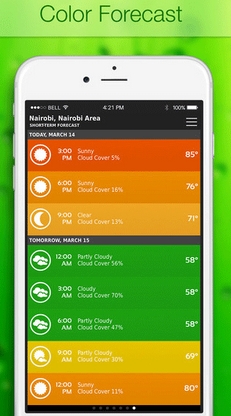 清爽天气苹果版(手机天气软件) v2.7 iOS版