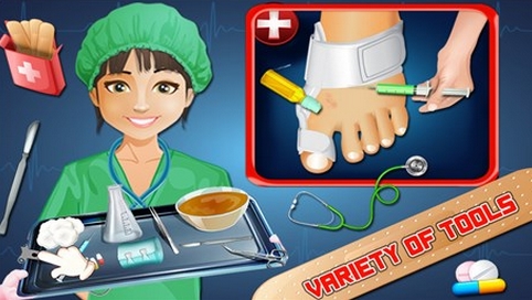 孩子足踝外科模拟器2015苹果版for iPhone v1.1 免费版