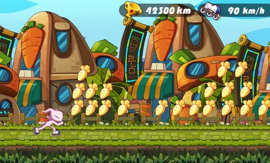 柏拉兔跑跑跑安卓版(手机跑酷游戏) v1.2.1 最新版