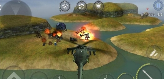 3D直升机炮艇战iOS版(手机飞行射击游戏) v1.3 苹果版
