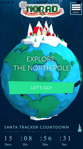 追踪圣诞老人app苹果版(NORAD Tracks Santa) for iPhone v2.0.0 官方版