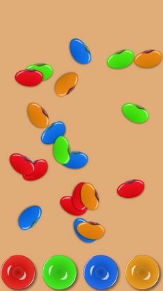 捡豆豆识颜色Android版(益智类手机游戏) v6.1 免费版