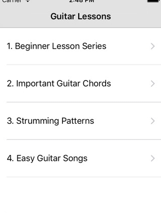 Beginner Guitar Songs iPhone版(吉他学习软件) v3.4 苹果免费版