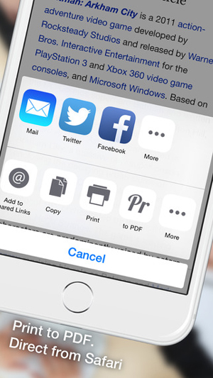 網頁轉換PDF蘋果版(Printability) v2.2.4 最新ios版