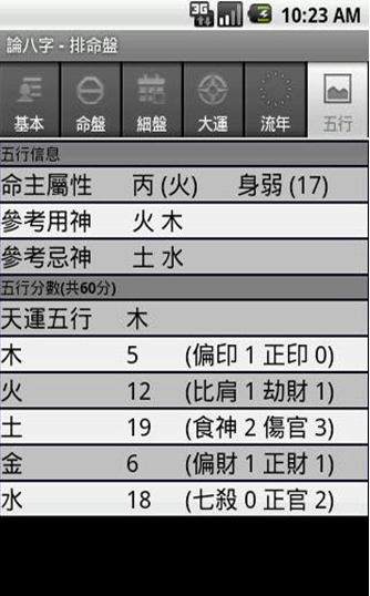 论八字安卓版(Calc8Words) v1.0 最新版