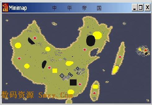 红警2中国地图