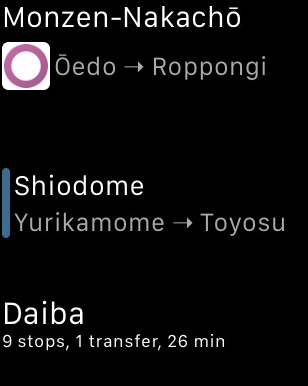 東京鐵路圖蘋果手表版(東京鐵路圖Apple Watch版) v3.7 最新版