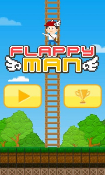 爬梯高手安卓版(Flappy Man) v1.7 官网免费版