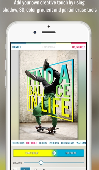 Typorama蘋果版(手機圖片處理軟件) v1.4 最新ios版