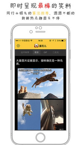 蛋花儿iPhone版(苹果手机笑话软件) v1.1.0 最新版