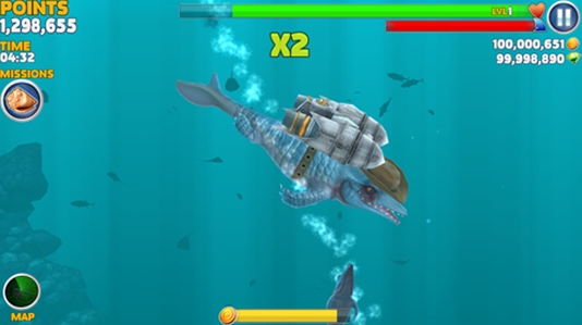 安卓食人鲨进化版无限金币版(模拟养成手游) v3.9.0 特别版