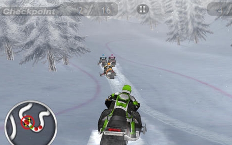 雪地摩托赛车ios版(赛车竞速手游) v3.3 苹果版