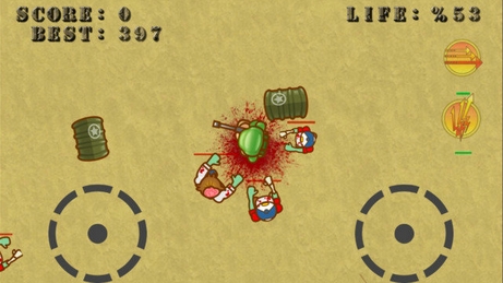 卡通僵尸射击iPhone版(Cartoon Zombie Shooter) v1.2 最新版