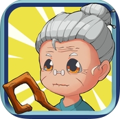 疯狂老奶奶爱跑酷苹果版for iOS (跑酷游戏手机版) v1.4 免费版