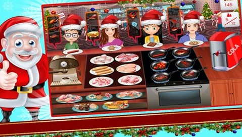 圣诞厨房大师烹饪发烧苹果版for iOS (手机烹饪游戏) v1.2 免费版