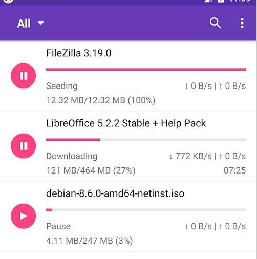 LibreTorrent for android(手机种子下载神器) v1.3 安卓版