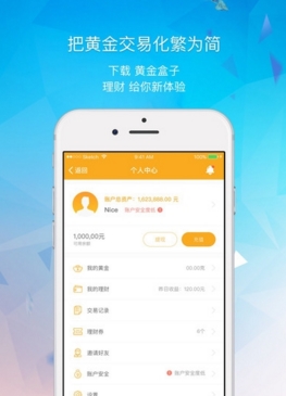 易黄金iPhone版(手机黄金交易app) v1.3.0 官方苹果版