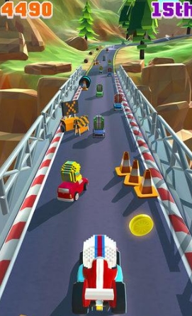 方块竞速iPhone版(Blocky Racer) v1.1 苹果版