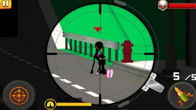 火柴人正义狙击手机版(体会当英雄的感觉) v1.4 安卓最新版