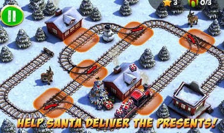 火车危机圣诞节版(苹果手机休闲益智游戏) v1.4 最新版