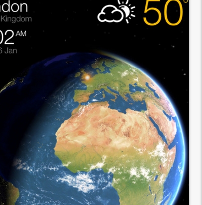 3D地球iPhone版(手机天气工具) v2.3.5 苹果版