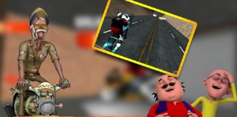 憤怒的賽車Android版(Motu Patlu Racing Game) v1.1 免費版