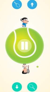 弧形网球Android最新版(分为双打和单打) v1.6 手机版