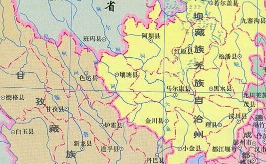 四川電子地圖全圖高清版