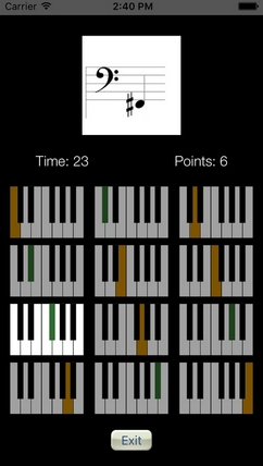 钢琴贝司乐谱导师iOS版(休闲类手机游戏) v2.1.5 官方最新版