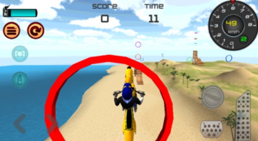 摩托沙滩越野手机版(体育竞技游戏) v1.1 Android版