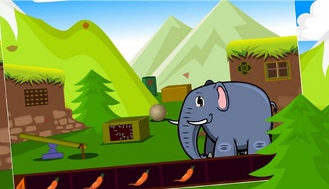 顽皮的大象冒险iOS版(儿童苹果手机游戏) v1.1.1 最新版