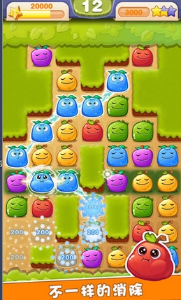 水果总动员iPhone版(三消类手机游戏) v1.2 最新版