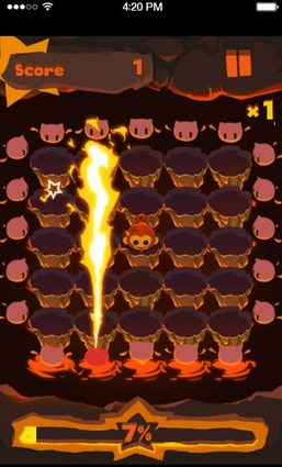 猴子火焰山iOS版(休闲动作手游) v2.10 免费最新版