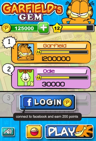 加菲猫宝石方块苹果版(益智消除手机游戏) v1.3.3 免费版