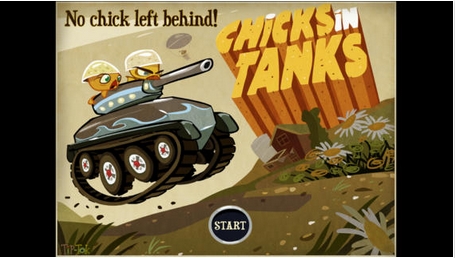 开坦克的小鸡苹果版(Chicks in Tanks) v1.3 iOS版