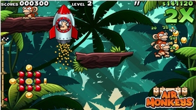 空中猴子免费版(手机休闲挑战游戏) v1.2.0 安卓版