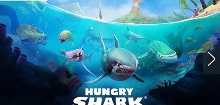 饥饿的鲨鱼世界3D安卓版(Hungry Shark World) v1.2 正式版