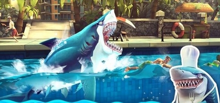 饑餓的鯊魚世界無限金幣版(Hungry Shark World) v1.3 內購版