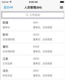藍雲HR蘋果版(手機企業管理應用軟件) v1.2 IOS版