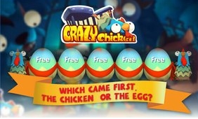 疯狂的小鸡手机版(Crazy Chicken) v1.5 安卓版
