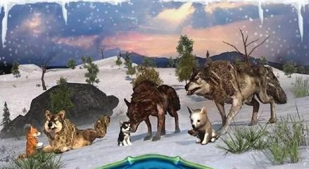 终极狼冒险3D手机版(Ultimate Wolf Adventure 3D) v1.3 安卓版